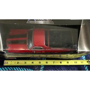 1970 Motormax Chevy El Camino SS 396 Red w/ Black Stripes Diecast Car